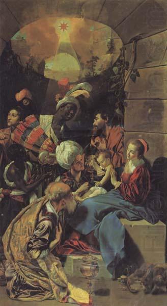 Maino, Juan Bautista del The Adoration of the Magi china oil painting image